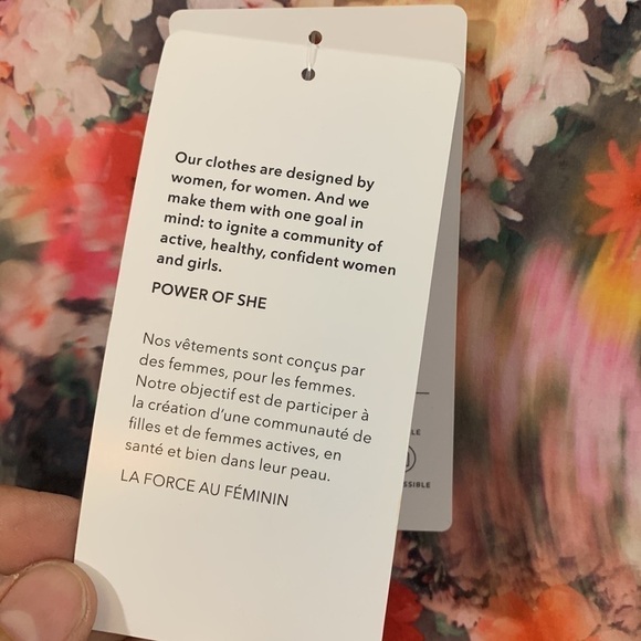 Athleta‎ Zephyr Refined Tank, Renewed Bloom Spring Pink, Size S NWT #798902 - Picture 7 of 14